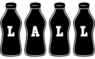 Lall bottle logo