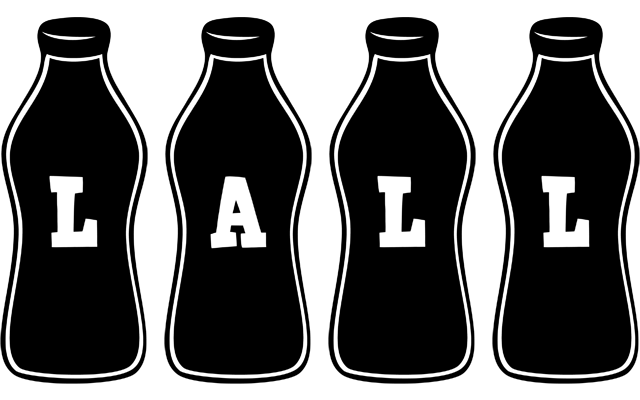 Lall bottle logo