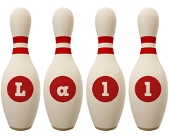 Lall bowling-pin logo