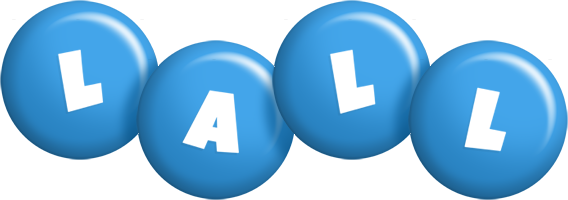 Lall candy-blue logo