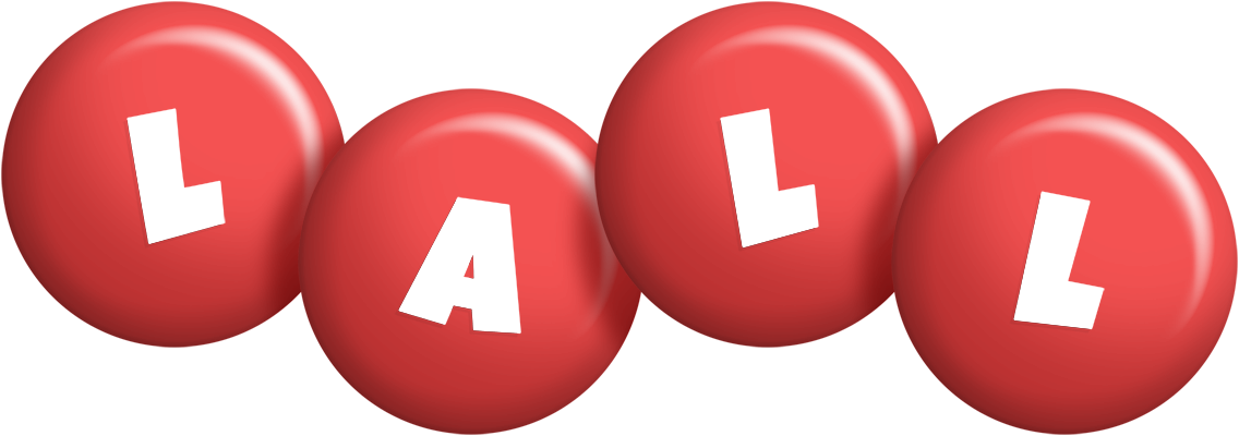 Lall candy-red logo