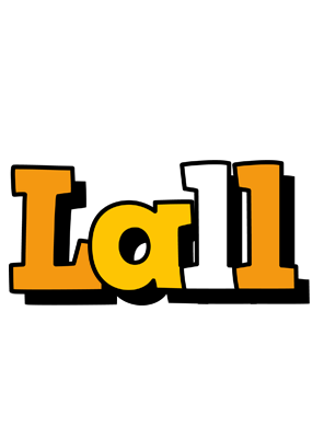 Lall cartoon logo