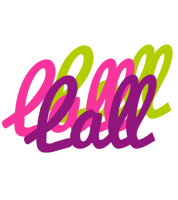 Lall flowers logo