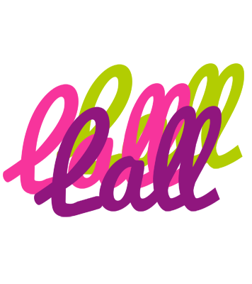 Lall flowers logo
