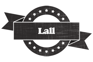 Lall grunge logo