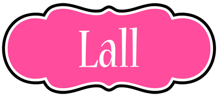 Lall invitation logo