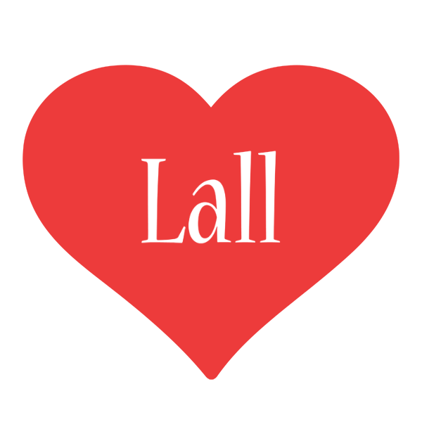 Lall love logo