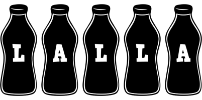 Lalla bottle logo