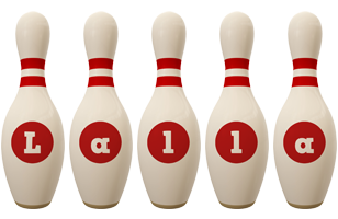 Lalla bowling-pin logo