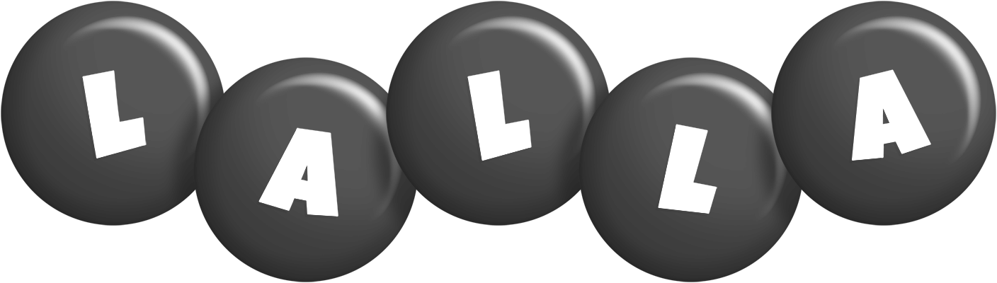 Lalla candy-black logo