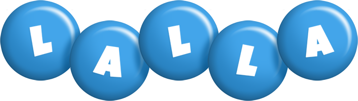 Lalla candy-blue logo