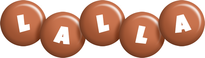 Lalla candy-brown logo