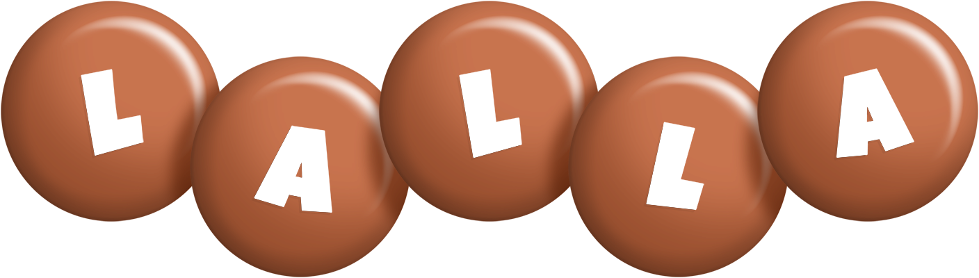Lalla candy-brown logo