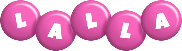 Lalla candy-pink logo