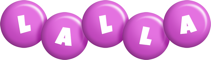 Lalla candy-purple logo