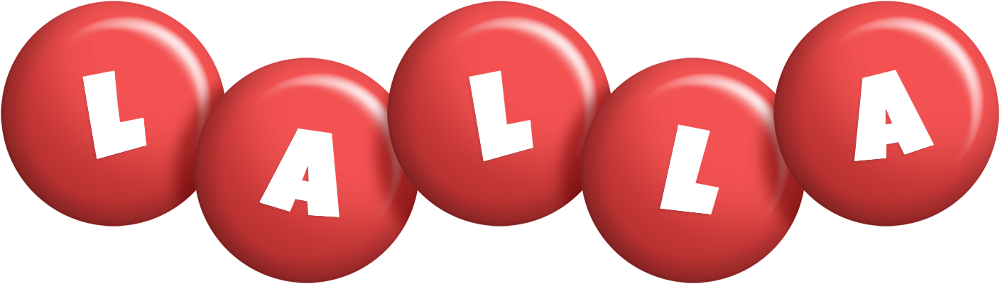 Lalla candy-red logo