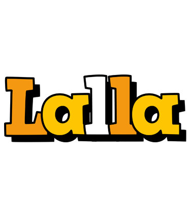 Lalla cartoon logo