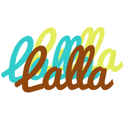Lalla cupcake logo