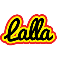 Lalla flaming logo