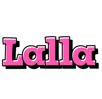 Lalla girlish logo