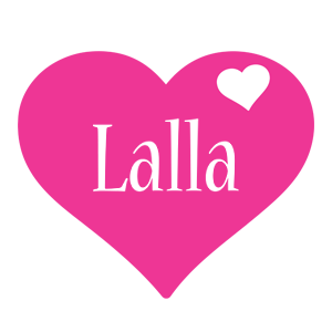 Lalla love-heart logo