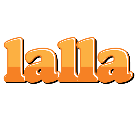 Lalla orange logo