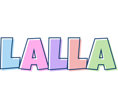 Lalla pastel logo