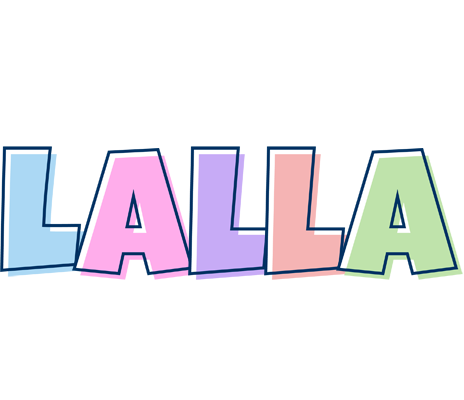 Lalla pastel logo
