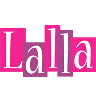 Lalla whine logo