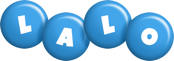 Lalo candy-blue logo