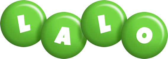 Lalo candy-green logo