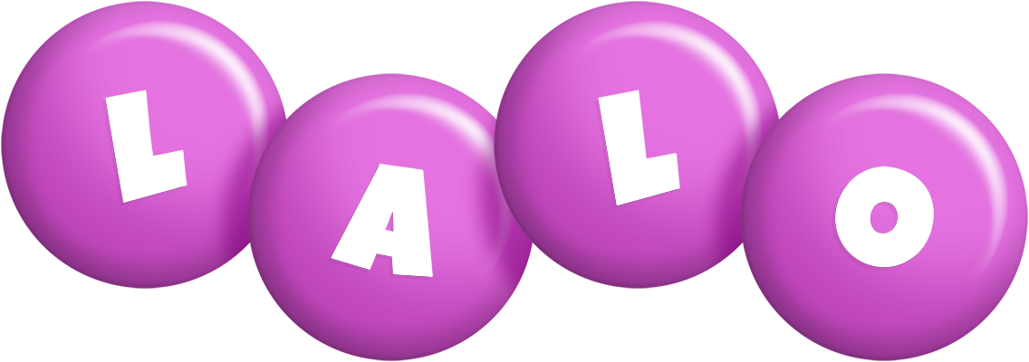 Lalo candy-purple logo