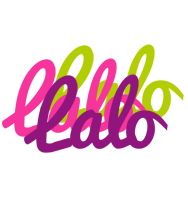 Lalo flowers logo