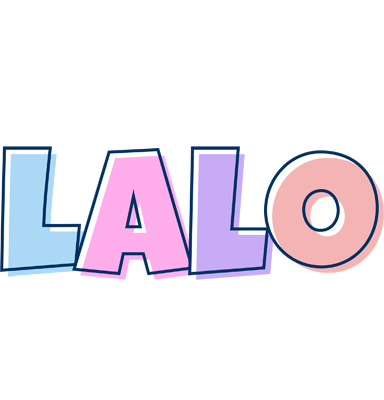 Lalo pastel logo