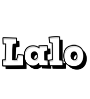 Lalo snowing logo