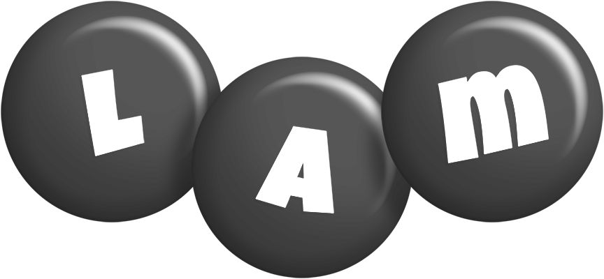 Lam candy-black logo