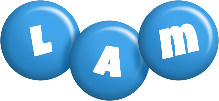Lam candy-blue logo