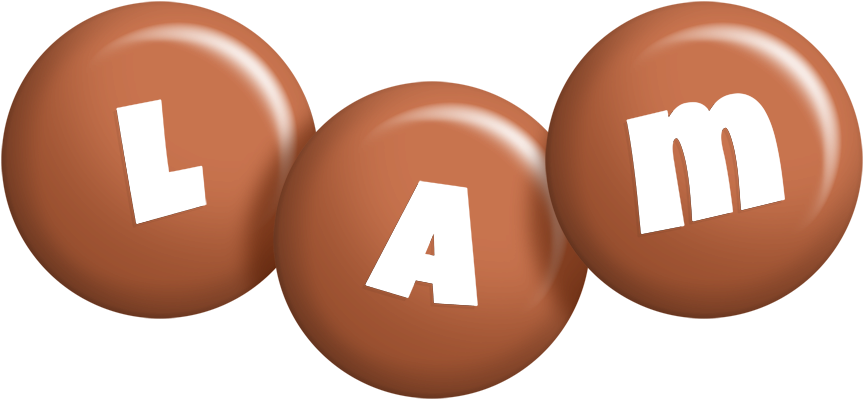 Lam candy-brown logo