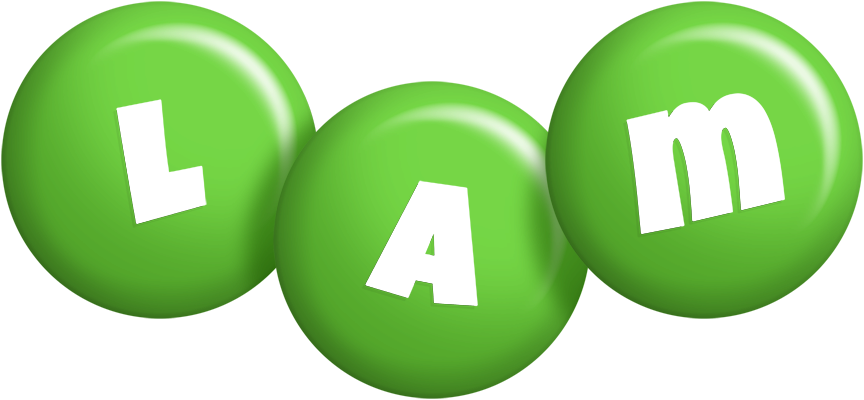 Lam candy-green logo