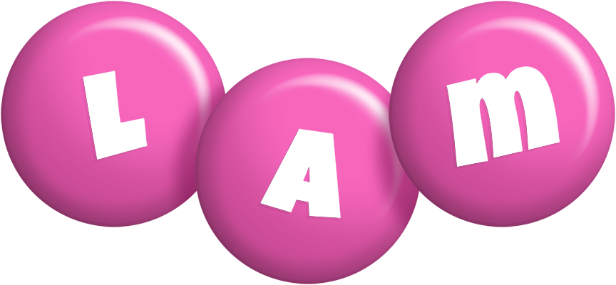 Lam candy-pink logo