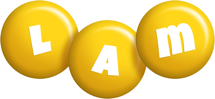 Lam candy-yellow logo