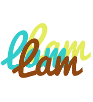 Lam cupcake logo