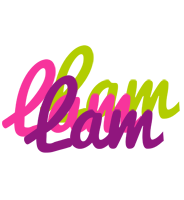 Lam flowers logo