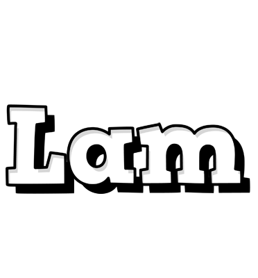 Lam snowing logo