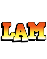 Lam sunset logo