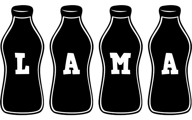 Lama bottle logo
