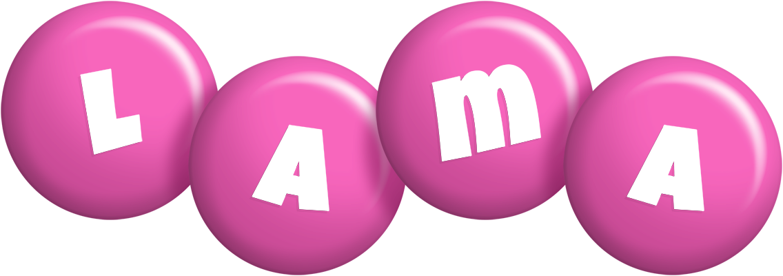 Lama candy-pink logo
