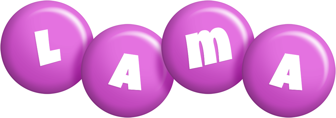Lama candy-purple logo