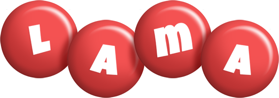 Lama candy-red logo