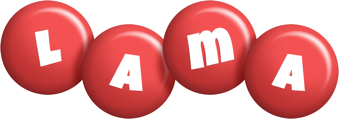 Lama candy-red logo